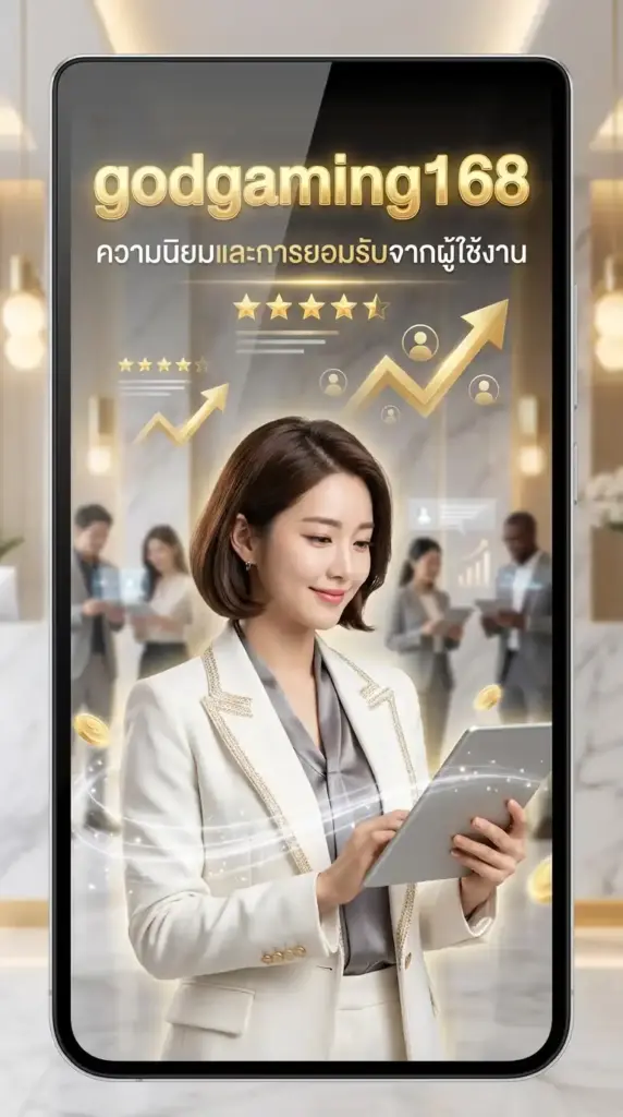 godgaming168 กับความนิยมและการยอมรับจากผู้ใช้งาน