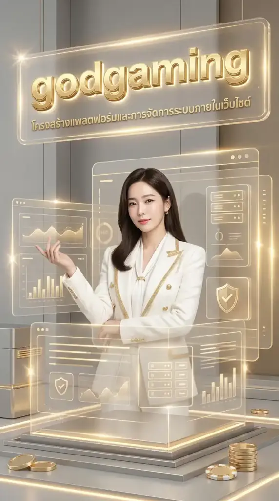 โครงสร้างแพลตฟอร์มและการจัดการระบบภายในเว็บไซต์